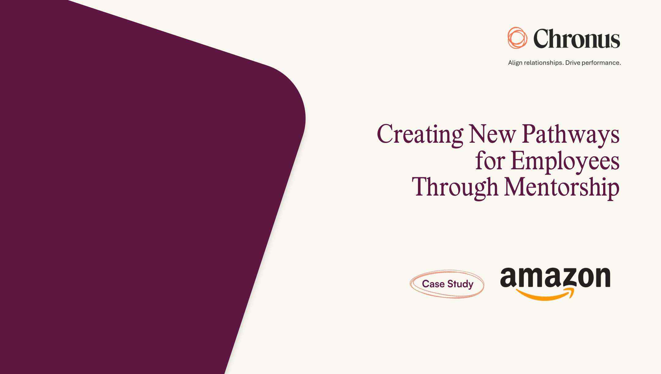 Amazon Employee Mentorship Case Study